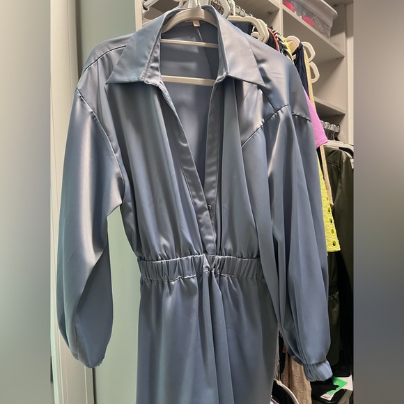 Silky romper from revolve by Camila coehlo worn once - Picture 2 of 2